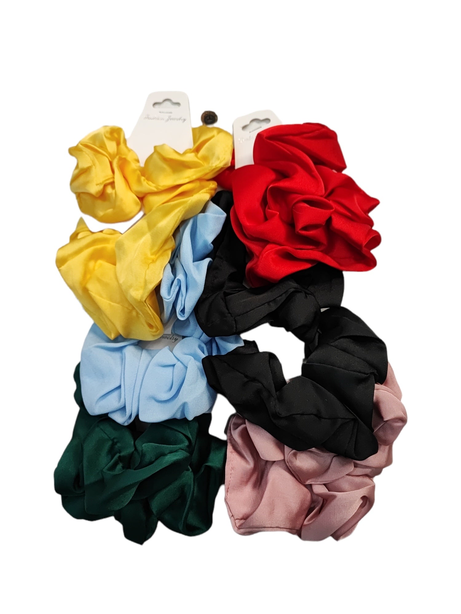 Chouchou  Scrunchie élastique froufrou   (2x12)