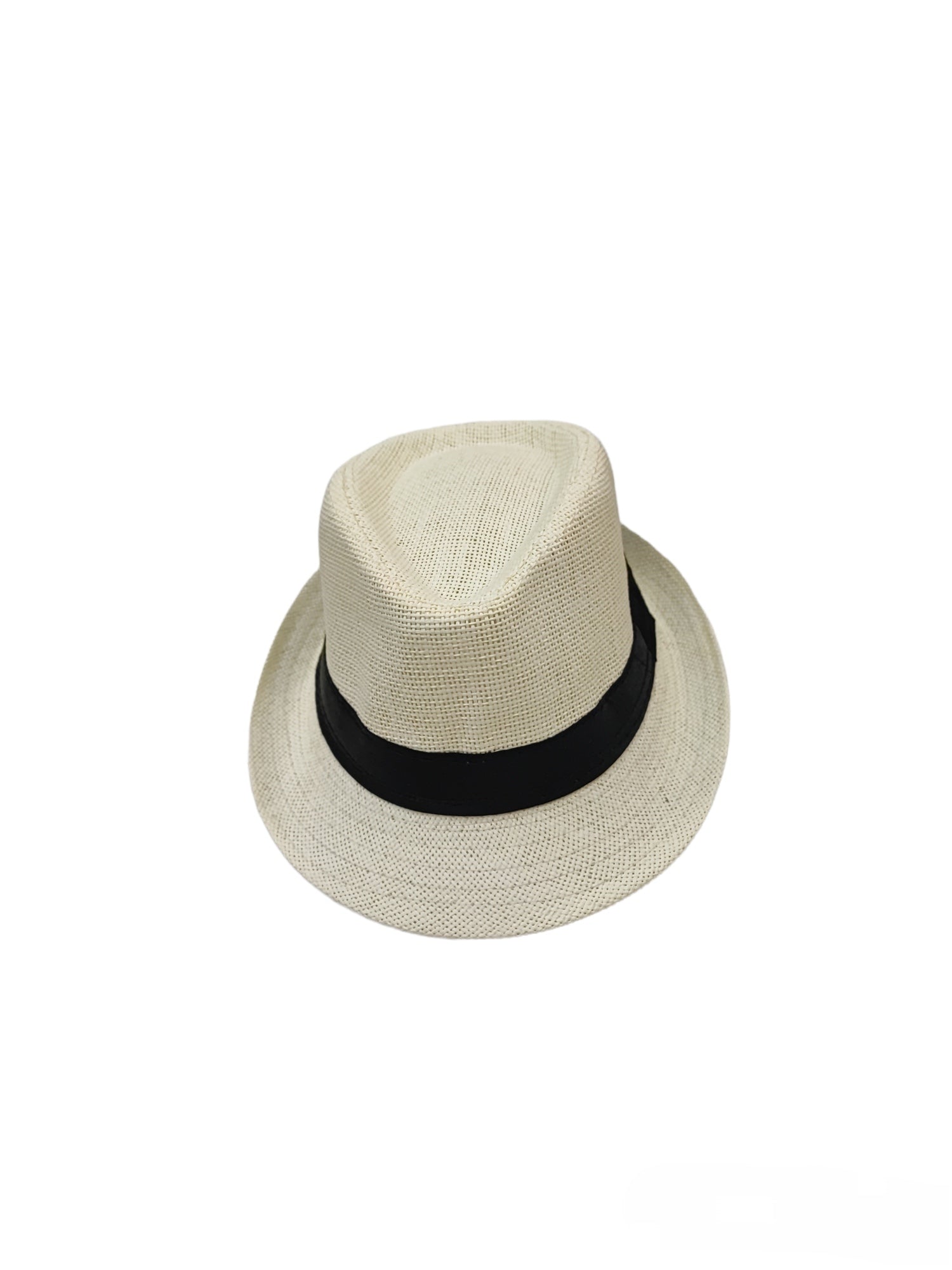 Chapeau enfant de paille trilby borsalino (x12)