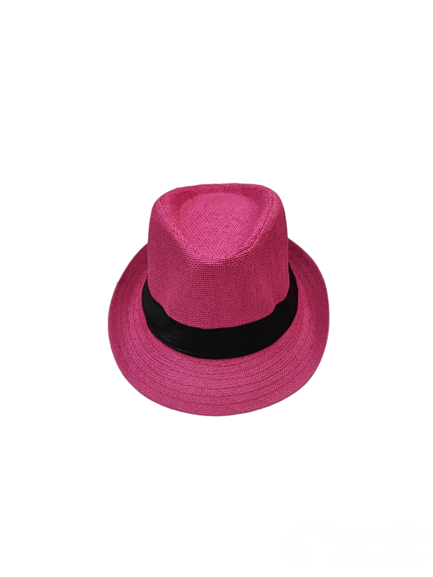 Chapeau enfant de paille trilby borsalino (x12)