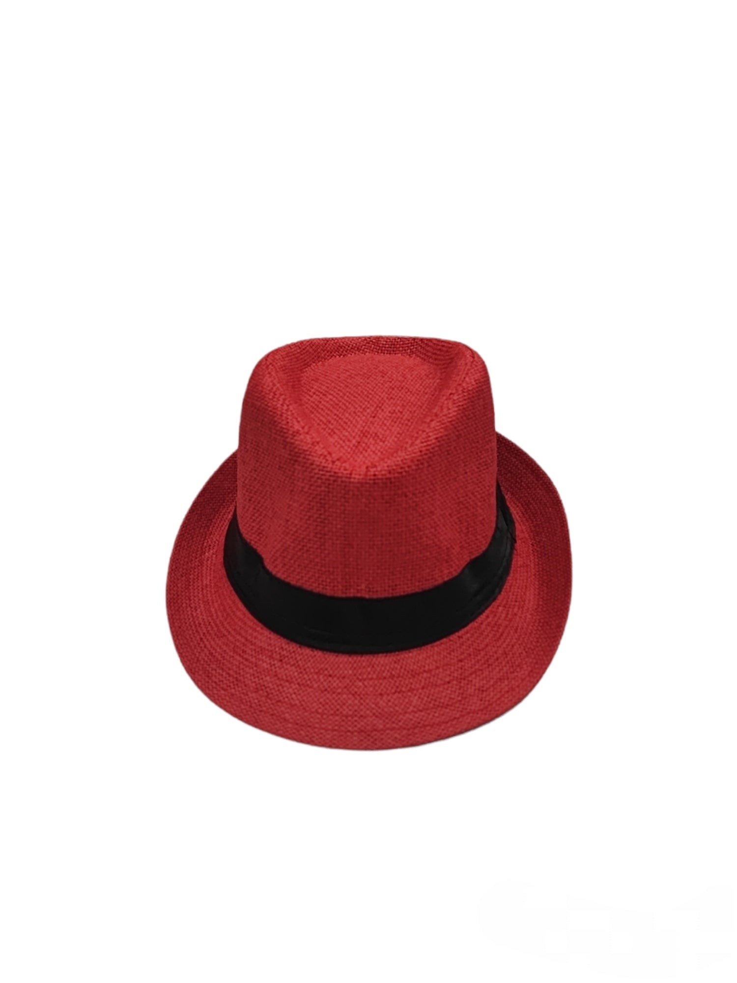 Chapeau enfant de paille trilby borsalino (x12)