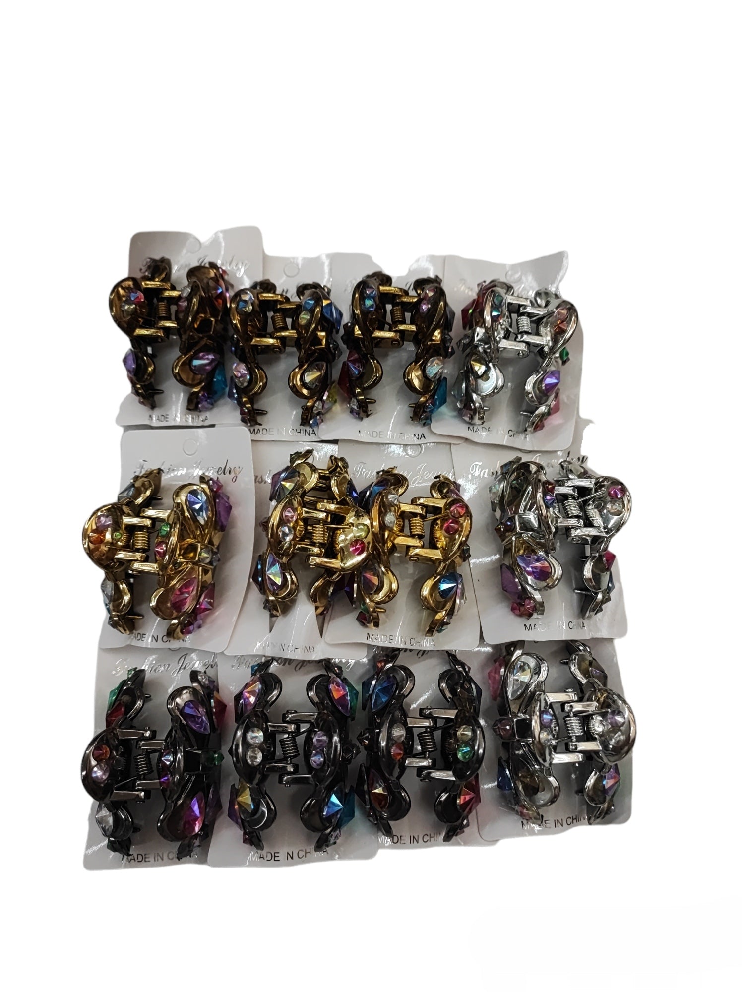 Pinces crabes cheveux #5  (2x12)