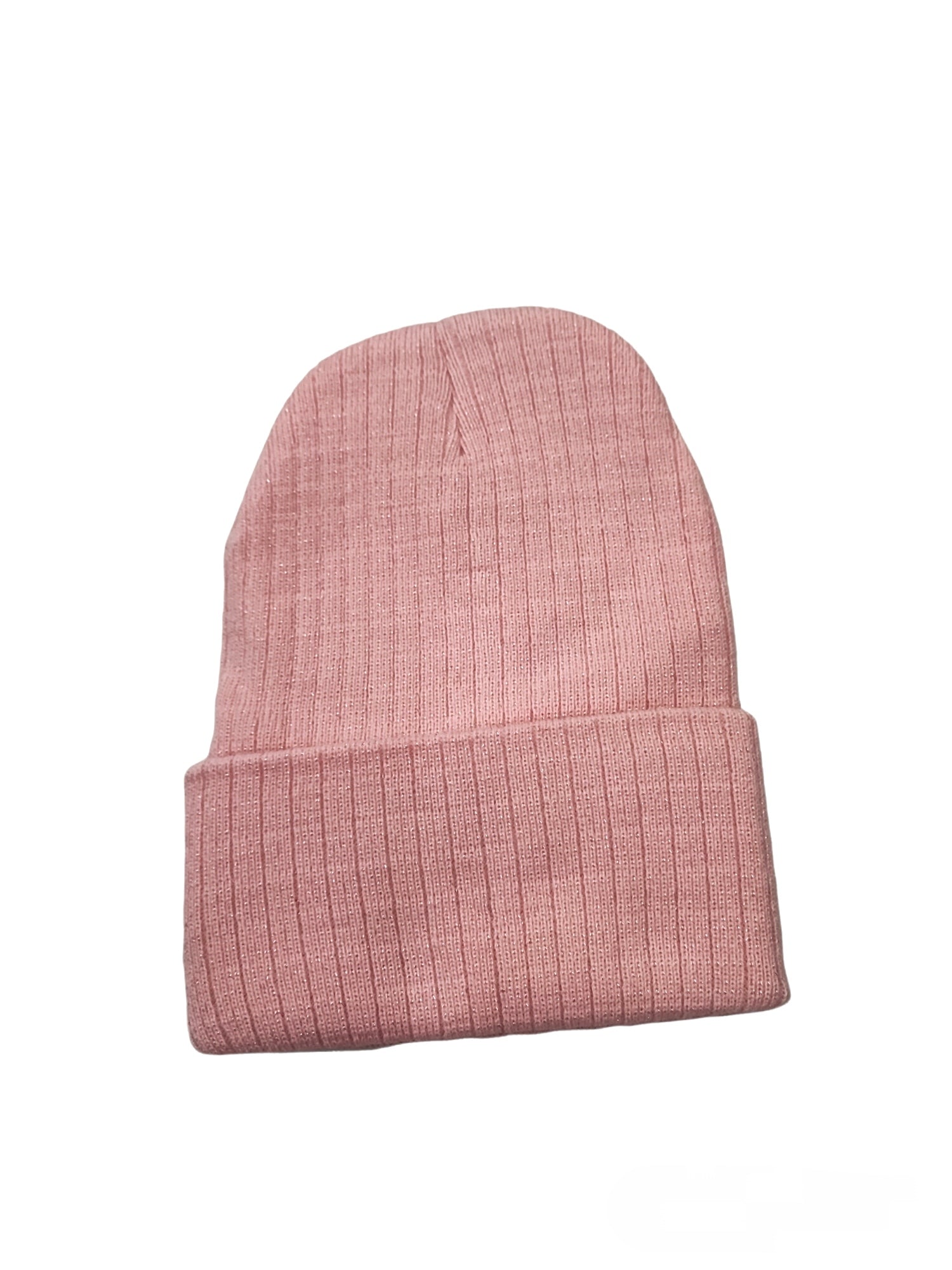 bonnet tricoté argent simple   (x12)