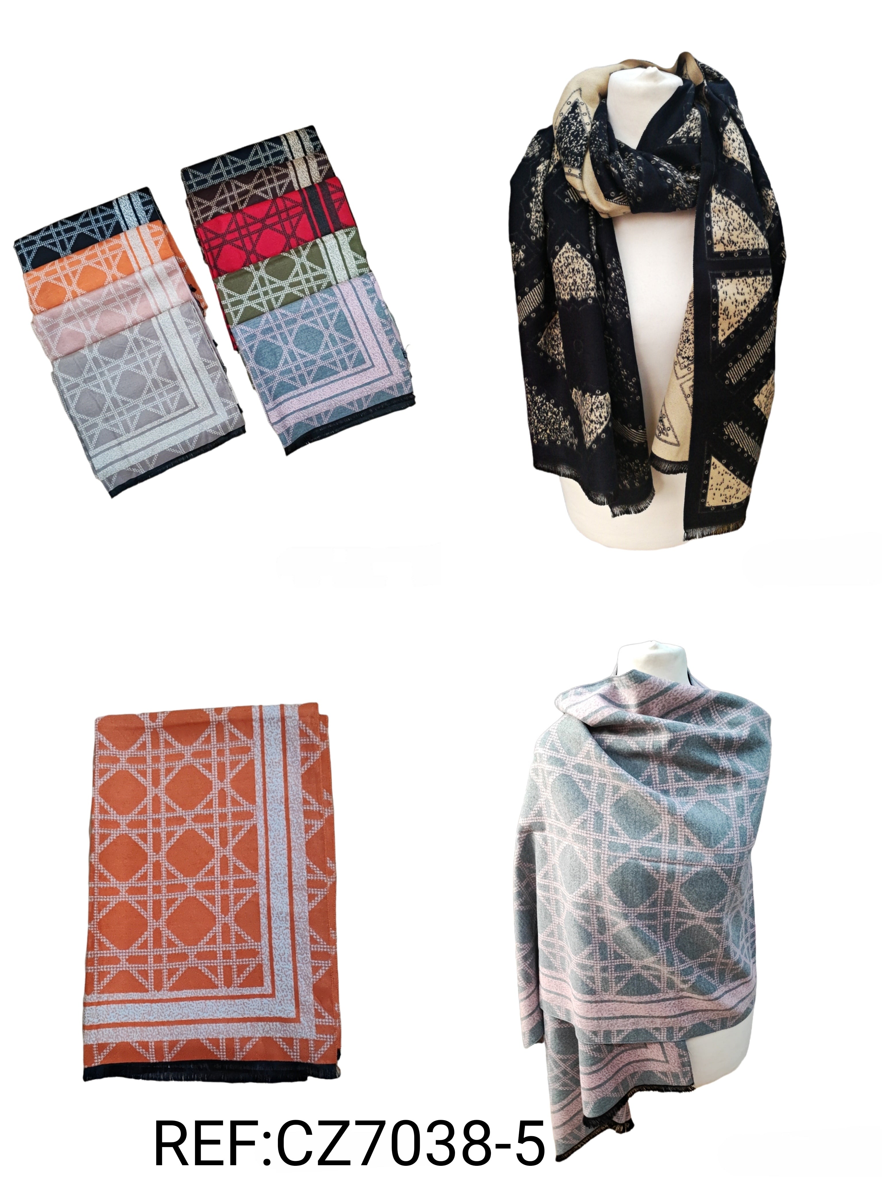 Écharpe d'hiver pour femme
（X6）