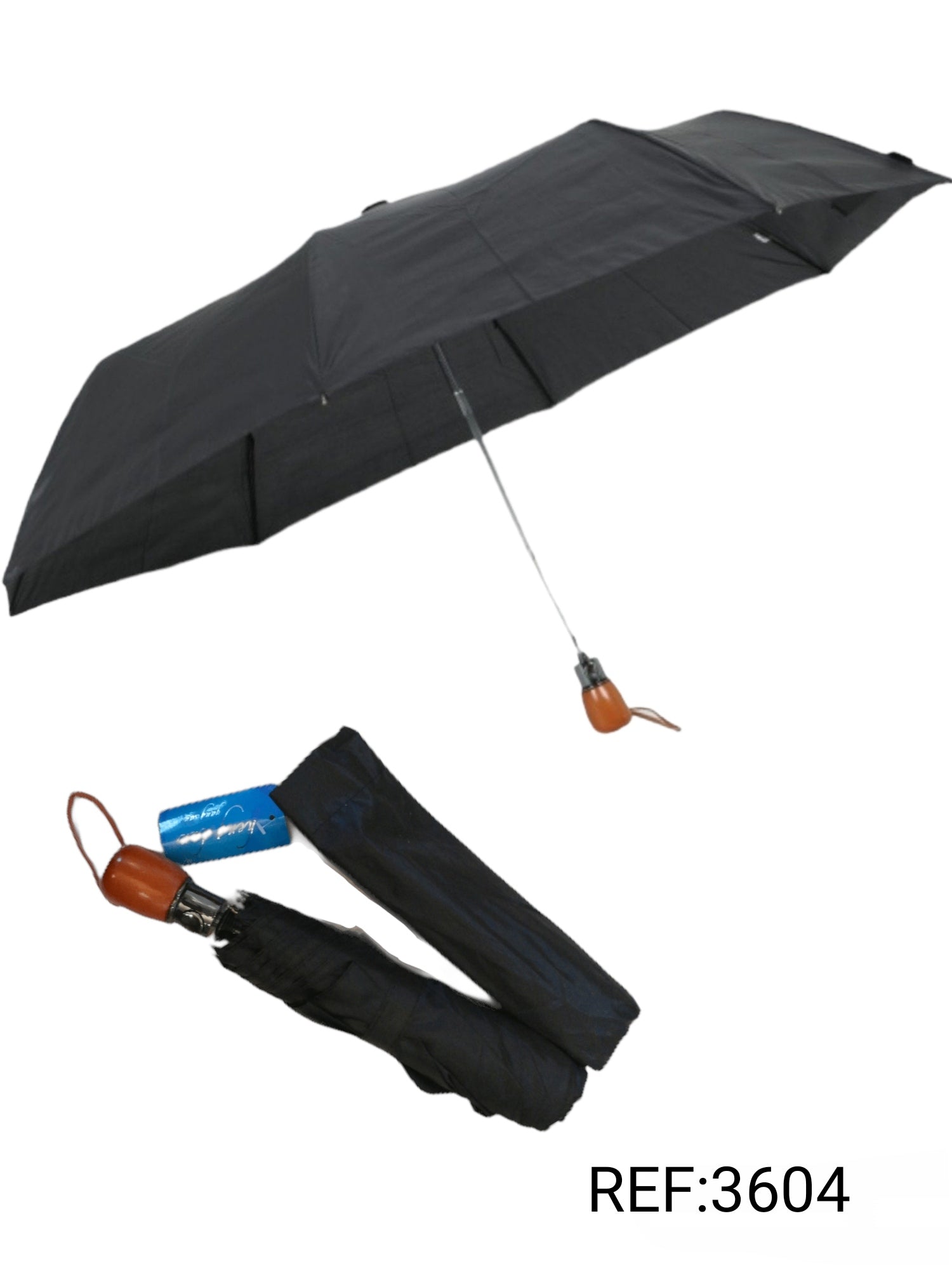 Parapluie automatique poignée  (x12)