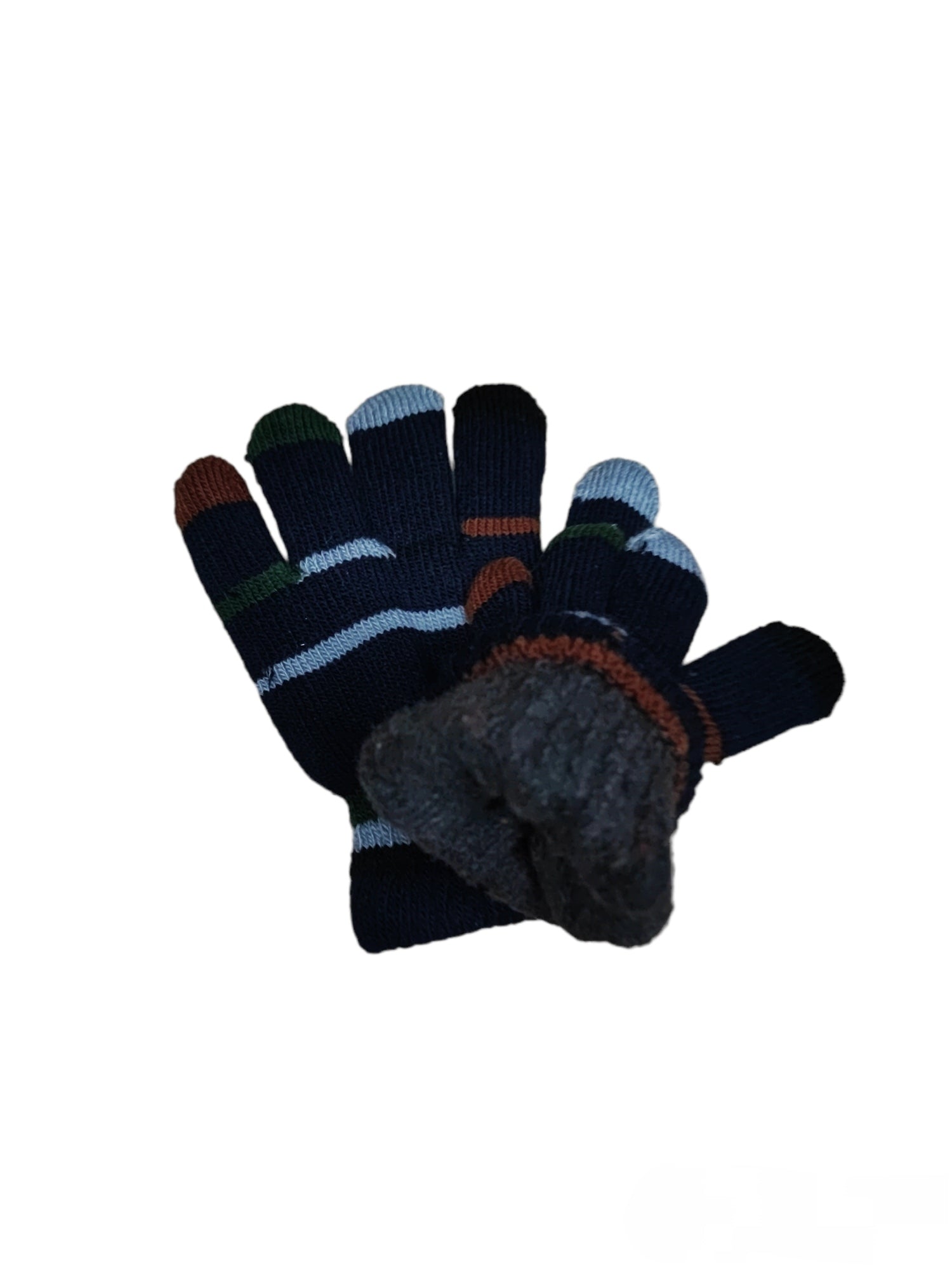 Gants enfant rayé 5/10ans (x12) #23