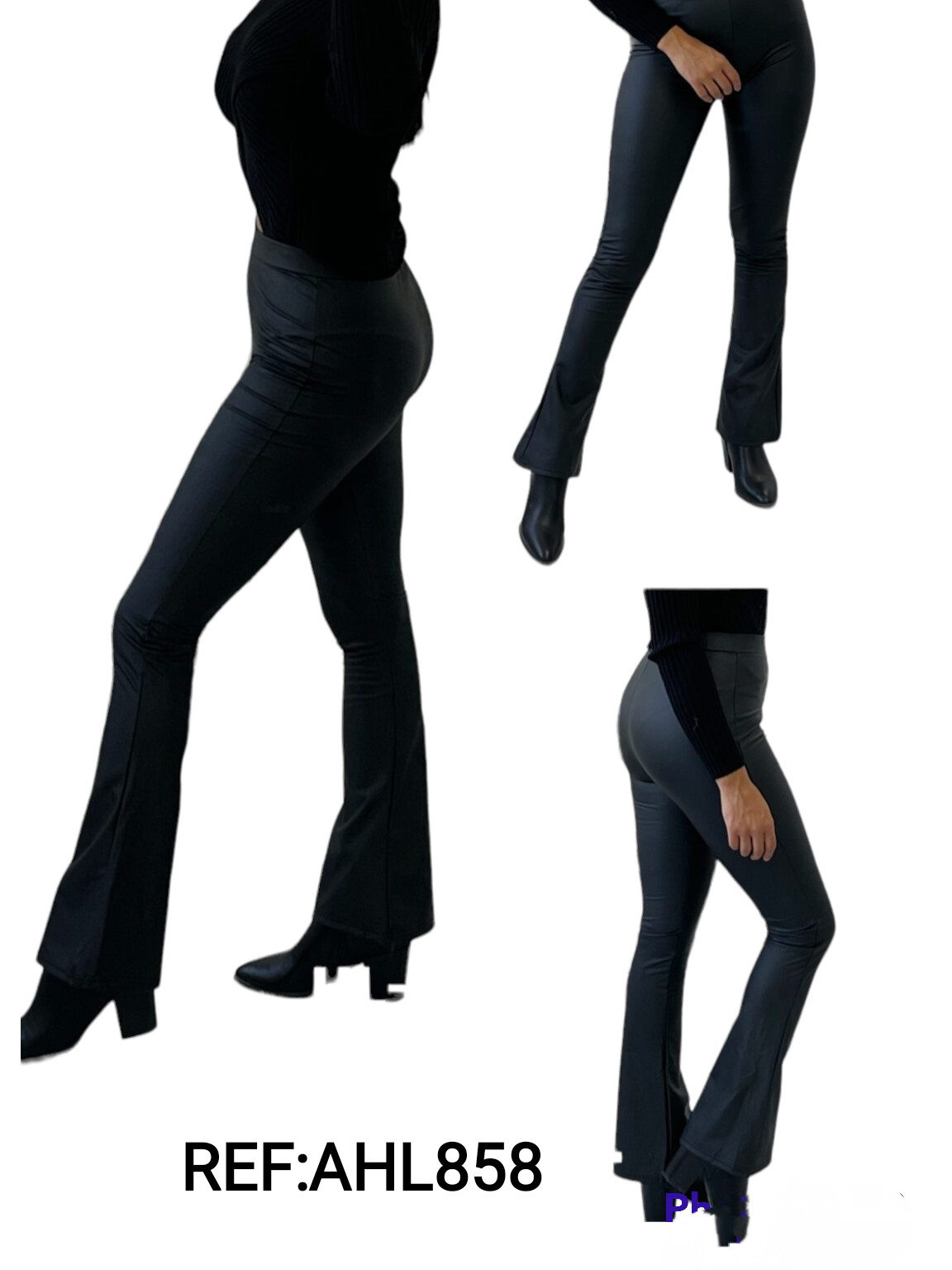 Pantalon en mode noir (x12)