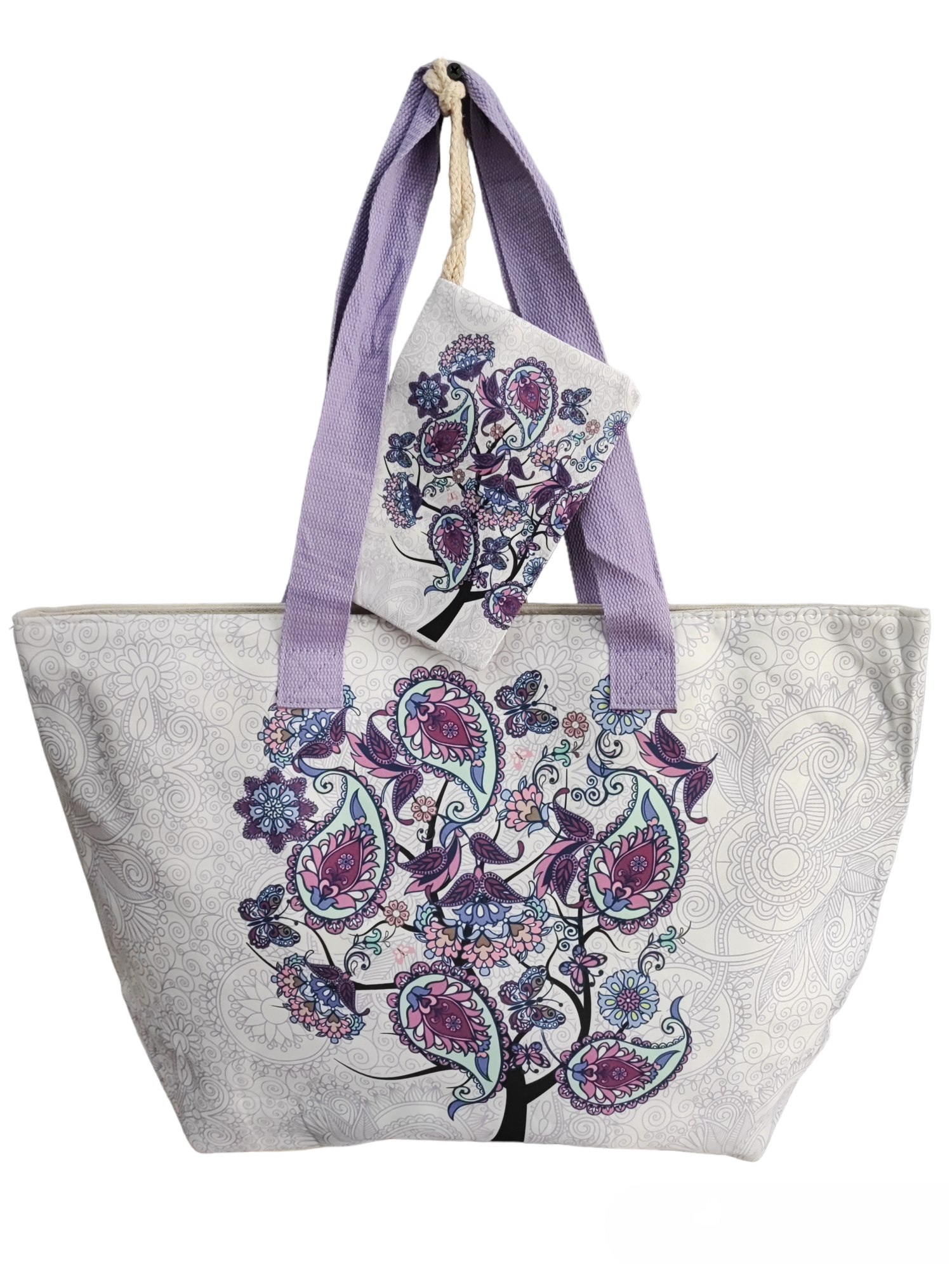 Sac été plage  Motif Paisley (x6)