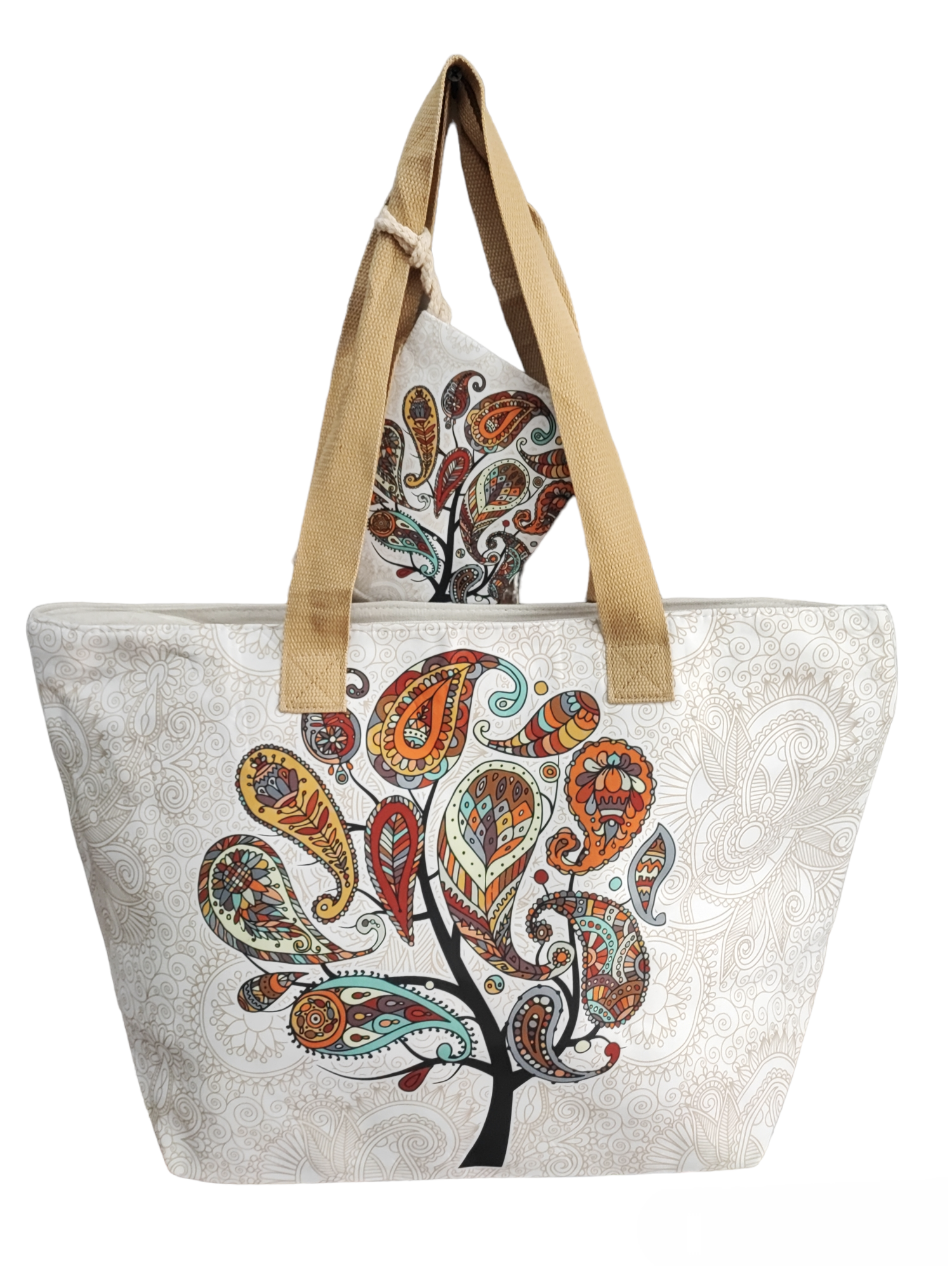 Sac été plage  Motif Paisley (x6)