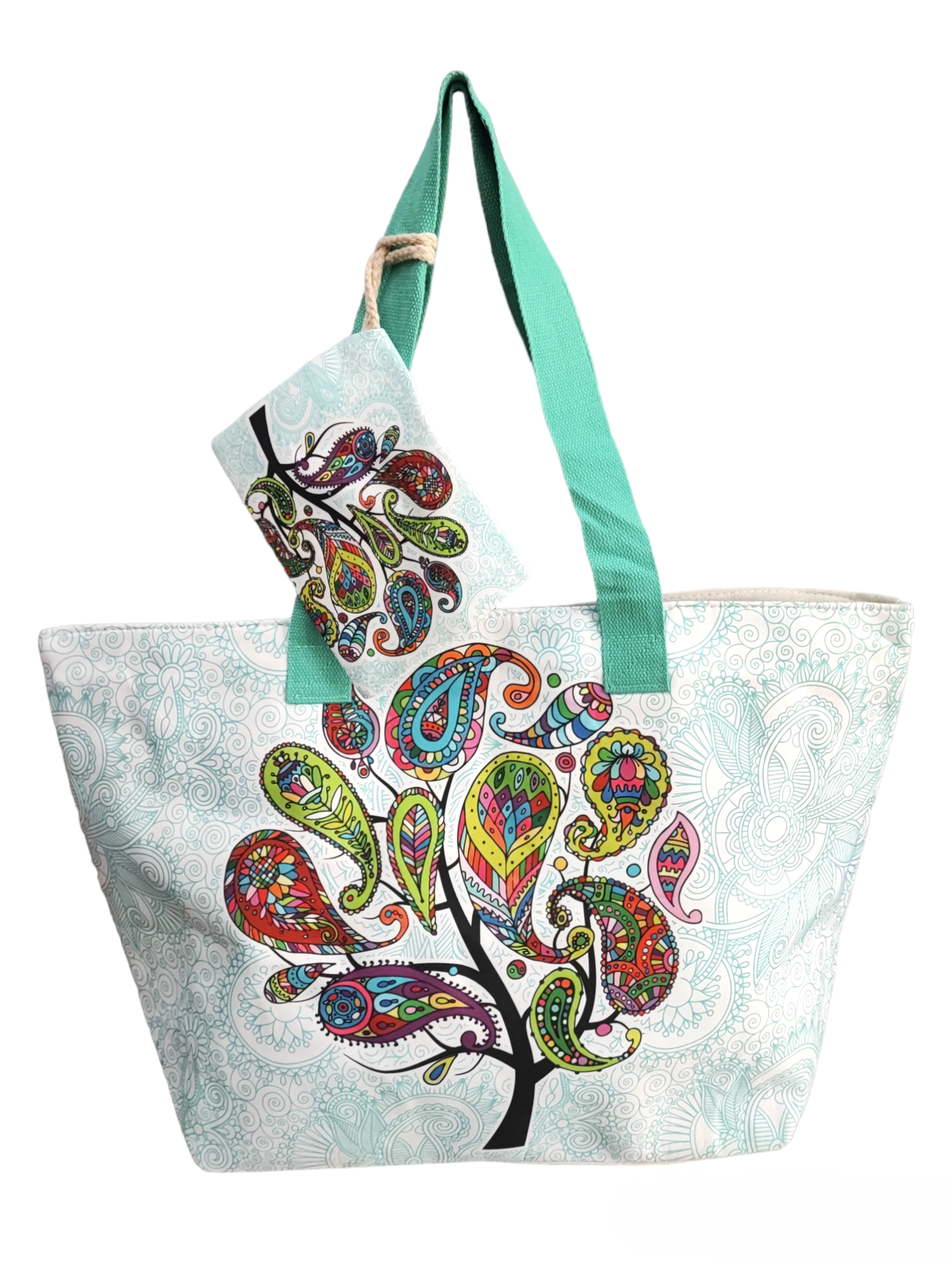 Sac été plage  Motif Paisley (x6)