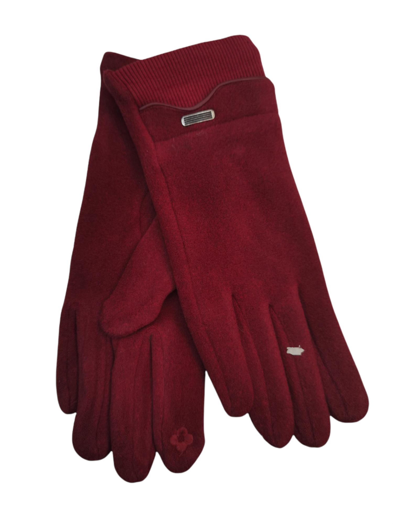 Gants tactiles motif Petite plaque de fer doublure (x12)