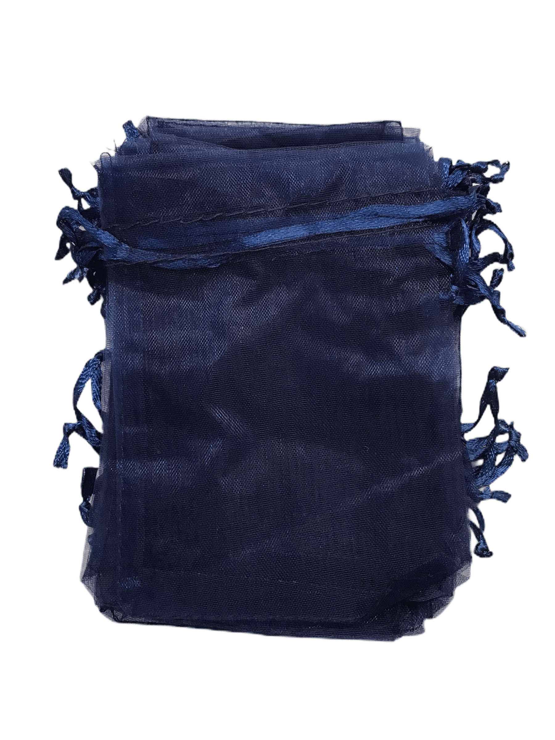 Sacs organza bleu foncé (x50) | Grossiste-pro