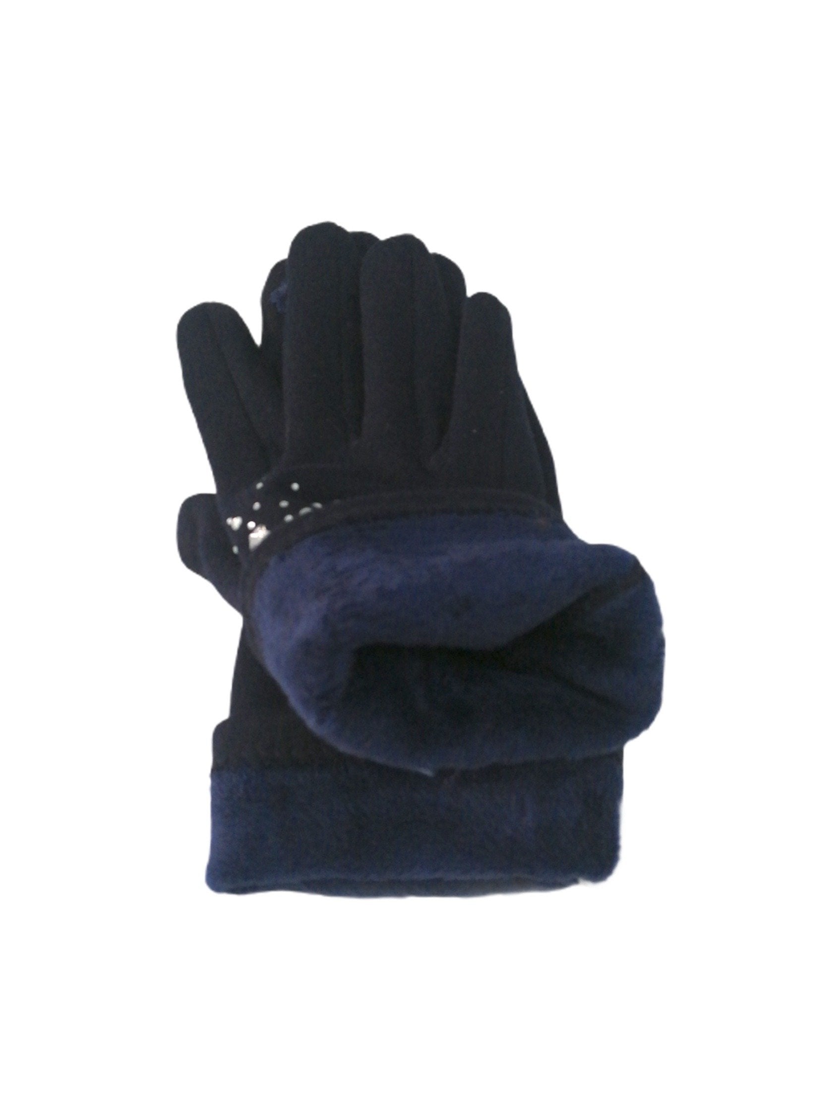 Gants tactiles motif étoiles doublure (x12)