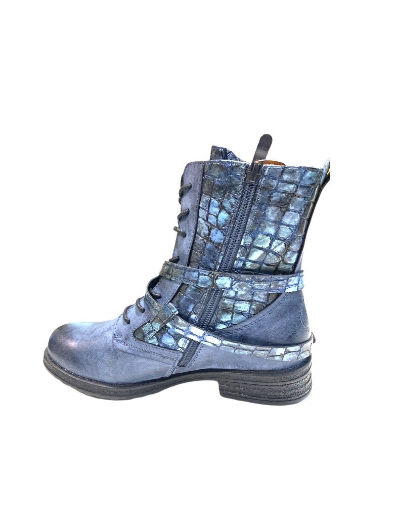 Bottines effet écailles boots CHARLIE (x12)  20,00€/paire | Grossiste-pro