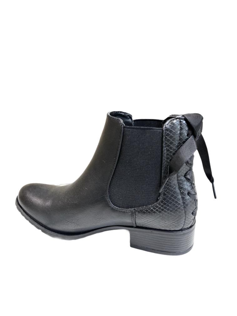 Bottines effet python boots ARIANA (x12)  17,50€/paire | Grossiste-pro