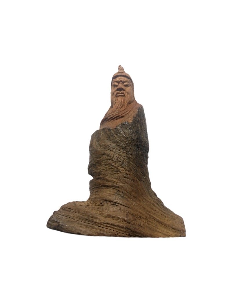 Statuette sculpture bois - figure ancêtre 20cm | Grossiste-pro