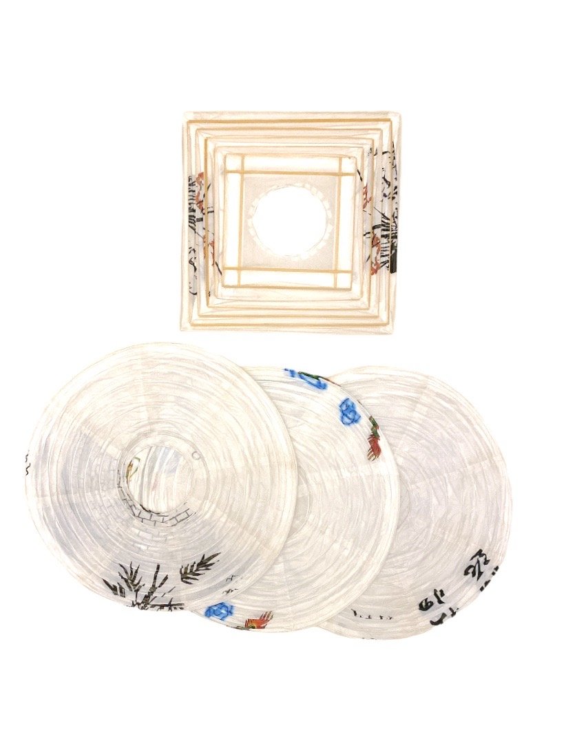 EXCLU LOT DE 12 - Lanterne décorative papier 45cm      1,00€/unité | Grossiste-pro