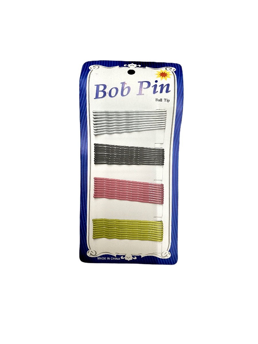 LOT DE 10 PLAQUES - Barrettes bob pin couleur (x36)  0,50€/plaque | Grossiste-pro